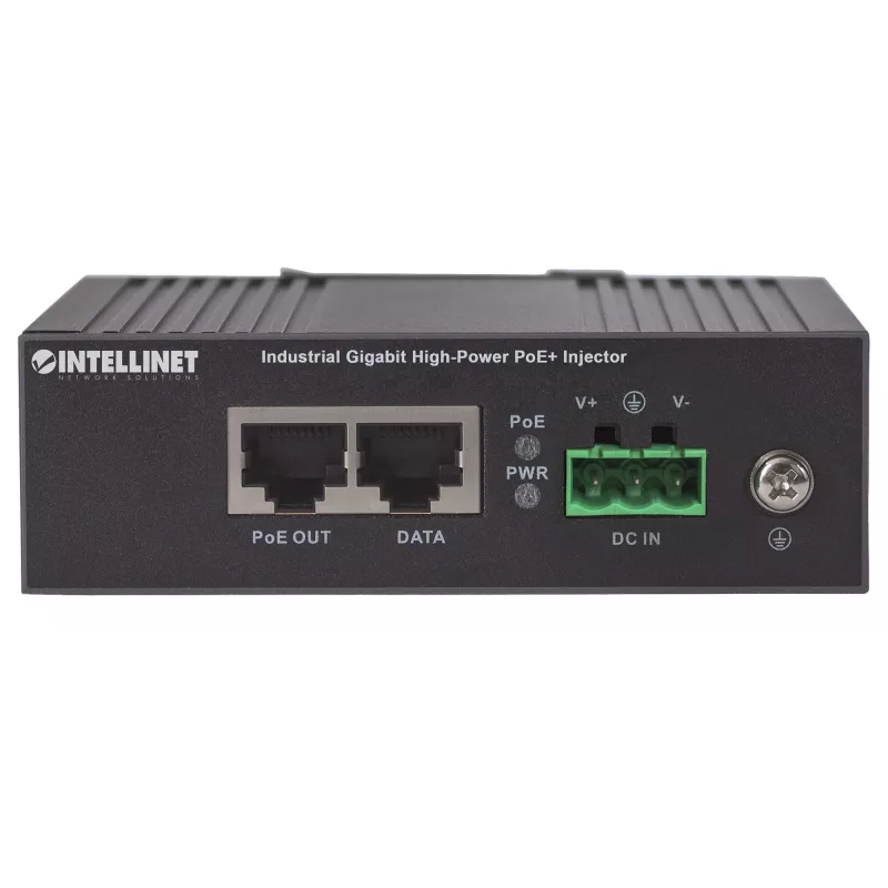 Intellinet 561365 inyector PoE+ industrial Gigabit de alta potencia, 45-56 V