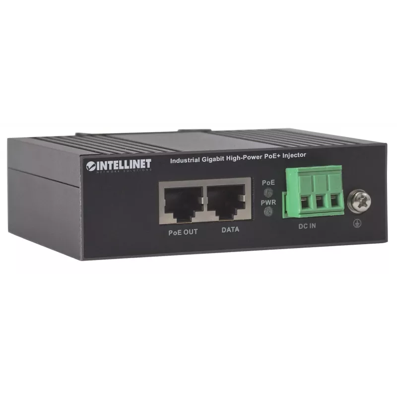 Intellinet 561365 inyector PoE+ industrial Gigabit de alta potencia, 45-56 V