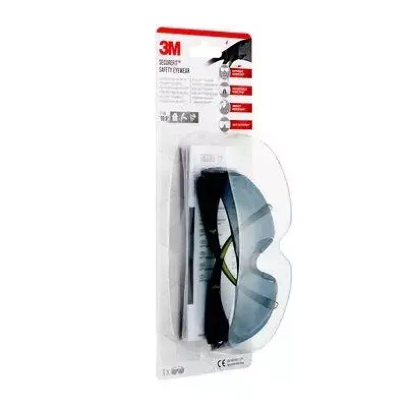 Gafas de seguridad 3M SF4000GC1 gafas de protección plástico negro, verde