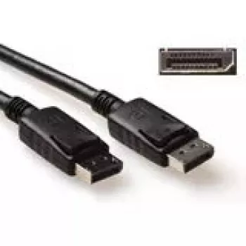 Cable DisplayPort conector macho - conector macho ACT AK3981 3 metros Power-Pin 20 conectado