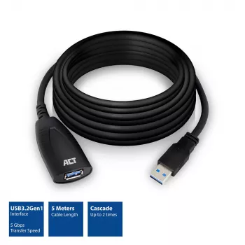 Amplificador USB ACT AC6105 5 metros
