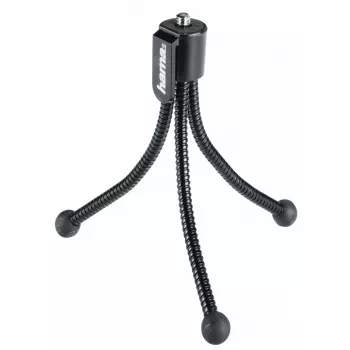 Trípode flexible Hama para cámaras digitales/de cine 3 patas negro