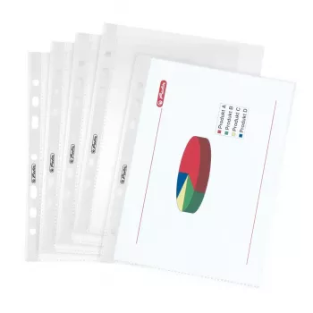 Funda transparente Herlitz 5825252 A5 150 x 210 mm