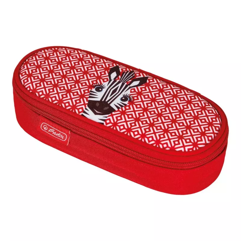 Estuche blando Herlitz 50038428 Poliéster Rojo 215x95x60 mm