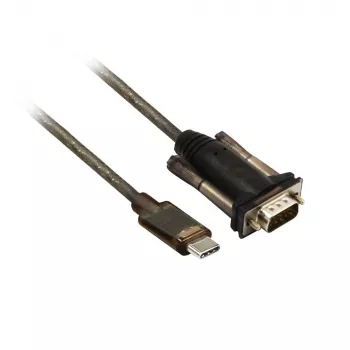 ACT adaptador USB-C a serie AC6002 negro 1,5 m