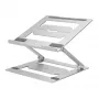 Soporte para portátil ACT AC8135 aluminio gris altura ajustable sin escalonamiento