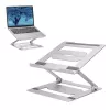Soporte para portátil ACT AC8135 aluminio gris altura ajustable sin escalonamiento