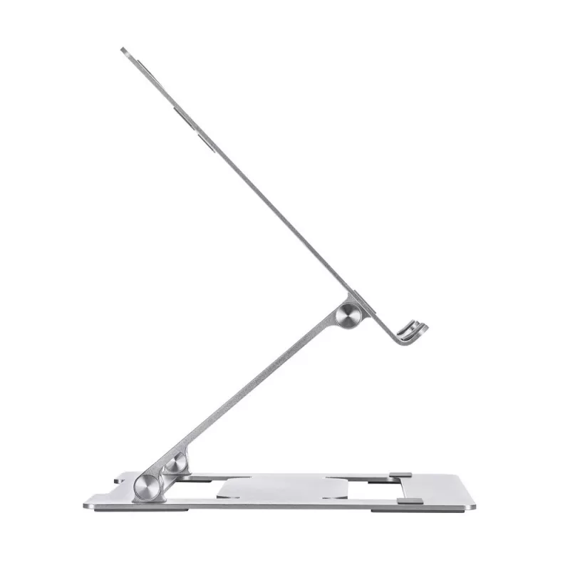 Soporte para portátil ACT AC8135 aluminio gris altura ajustable sin escalonamiento