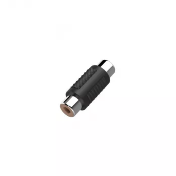 Cable de audio RCA Hama 00205182 hembra a hembra negro