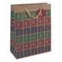 Bolsa de regalo Sigel GT043 Verde Rojo Violeta 260x120x330 mm