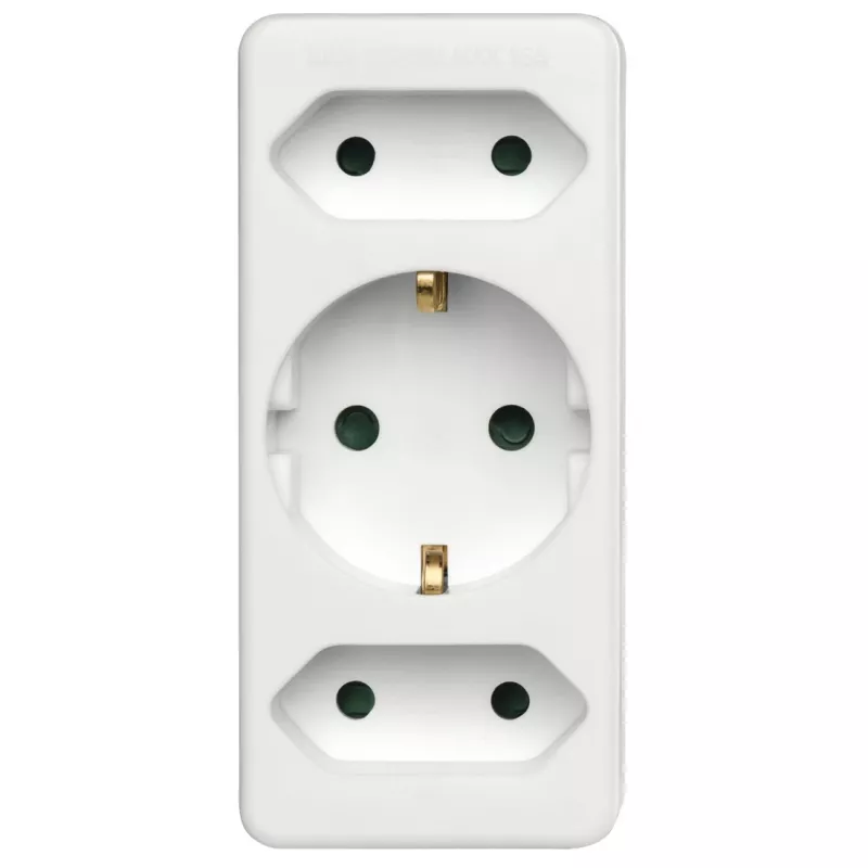 Hama 00223215 alargador de corriente 3 salidas AC interior blanco