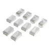 Hama 00200772 Cable de red Plata, Transparente Cat6a