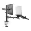 ACT AC8305 soporte para portátil y brazo para monitor, 15,6 pulgadas (39,6 cm), negro