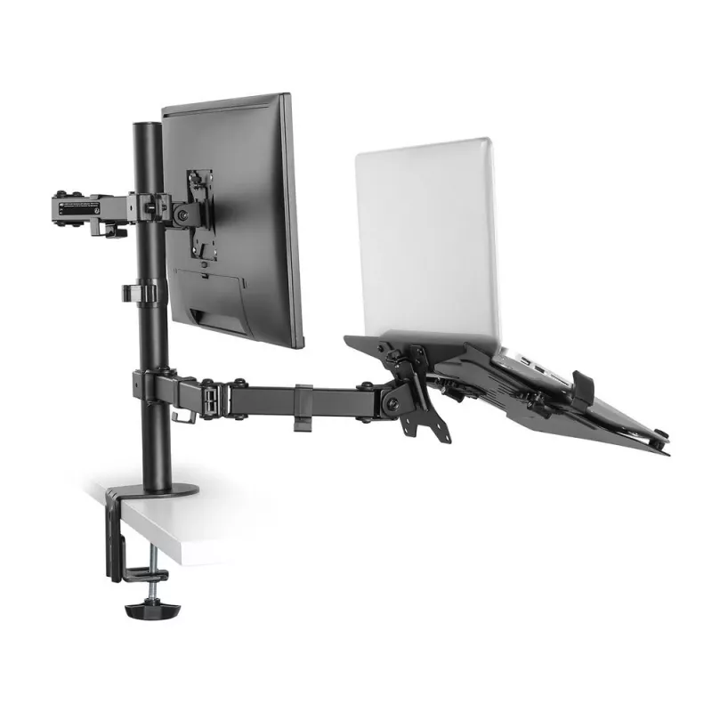 ACT AC8305 soporte para portátil y brazo para monitor, 15,6 pulgadas (39,6 cm), negro