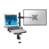 ACT AC8305 soporte para portátil y brazo para monitor, 15,6 pulgadas (39,6 cm), negro