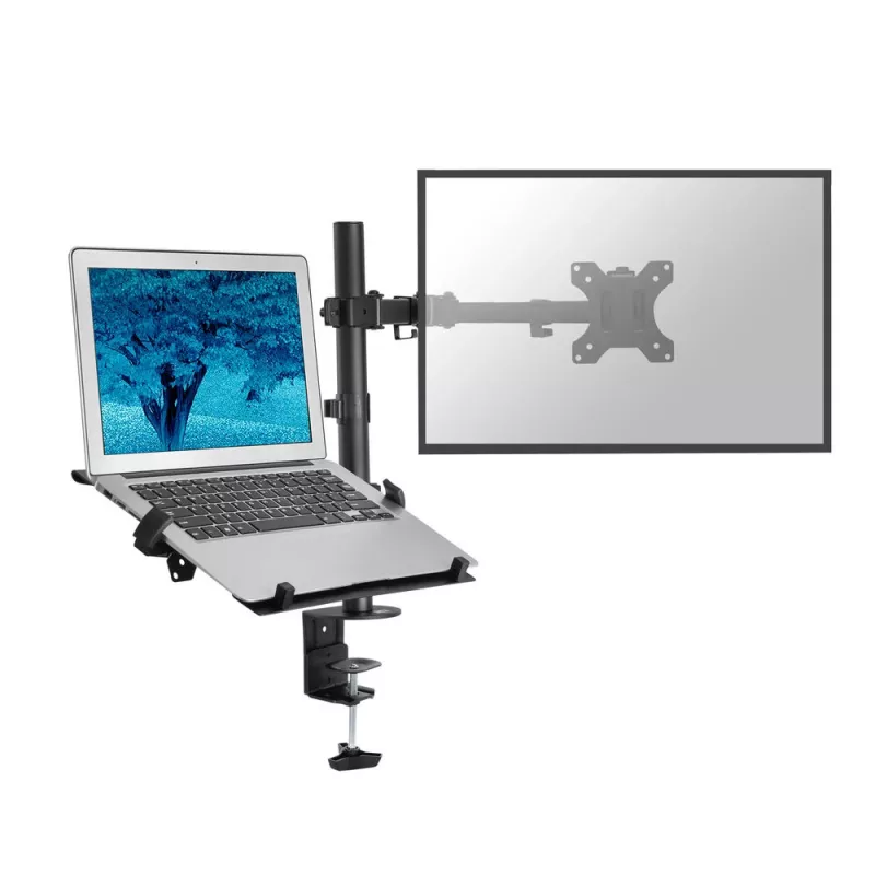 ACT AC8305 soporte para portátil y brazo para monitor, 15,6 pulgadas (39,6 cm), negro