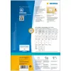 Etiquetas de impresora autoadhesivas HERMA 10736 Blancas 20x28,9 cm 80 etiquetas