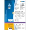 Etiquetas de impresora autoadhesivas HERMA 10740 Blancas 19,2x6,1 cm 320 etiquetas