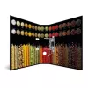 Archivador de anillas HERMA 19563 A4 multicolor anilla redonda almacenamiento