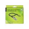 Candado de cable Navilock 20657 negro 1,8 m con combinación