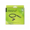 Candado de cable Navilock 20916 negro 1,8 m