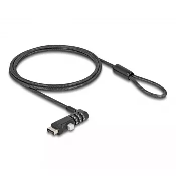 Candado de cable Navilock 20916 negro 1,8 m