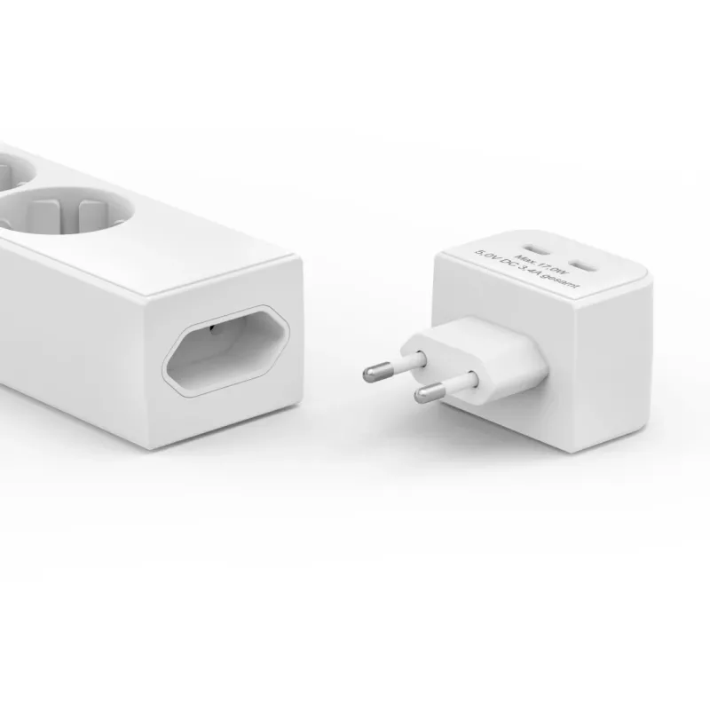 Hama 00223191 regleta de 5 tomas con adaptador USB-C