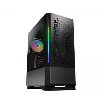 Caja para PC COUGAR Caja gaming MX430 Air RGB Midi Tower Negro