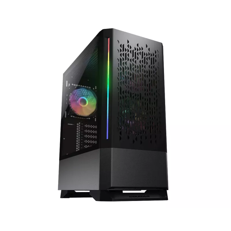 Caja para PC COUGAR Caja gaming MX430 Air RGB Midi Tower Negro