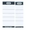 Etiqueta Elba 400087754 10 uds. Negro Blanco Rectangular 5x2,5 cm