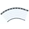 Etiqueta Elba 400087754 10 uds. Negro Blanco Rectangular 5x2,5 cm