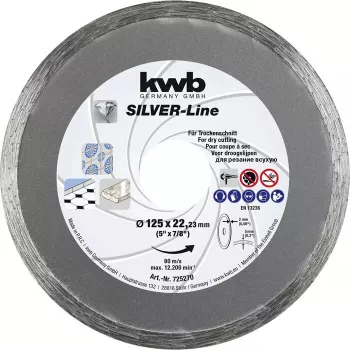 Disco de corte KWB 725870 para cerámica mármol baldosa