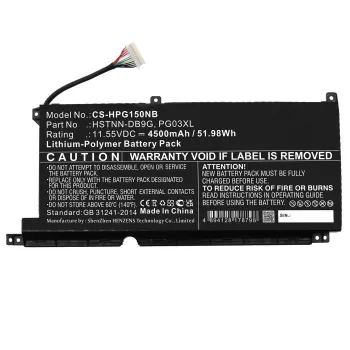 Pieza de repuesto para portátil CoreParts MBXHP-BA0305 Ancho 95,2 mm Profundidad 6,8 mm Alto 211,6 mm
