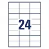 Etiqueta autoadhesiva para impresora AVERY 6602 Blanco 7x3,6 cm 1560 uds.
