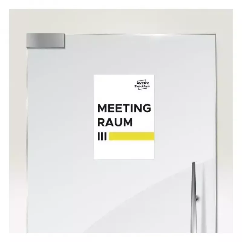 Etiqueta autoadhesiva para impresora AVERY 6603 Blanco A4 21x29,7 cm 65 etiquetas