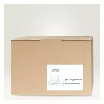 Etiquetas autoadhesivas para impresora AVERY 6604 Blanco A4 21x14,8 cm 130 etiquetas