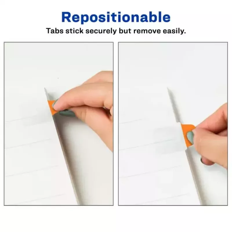 Separadores en blanco Avery Ultra Tabs 74759 Verde Naranja Rosa Amarillo