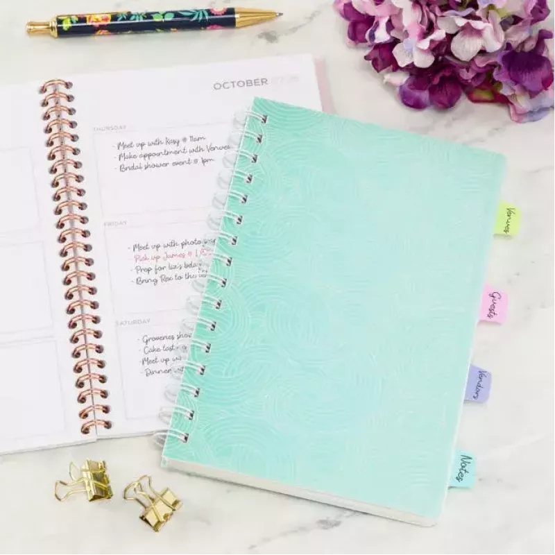 Separadores en blanco Avery Ultra Tabs 74761 Azul Verde Rosa Lila