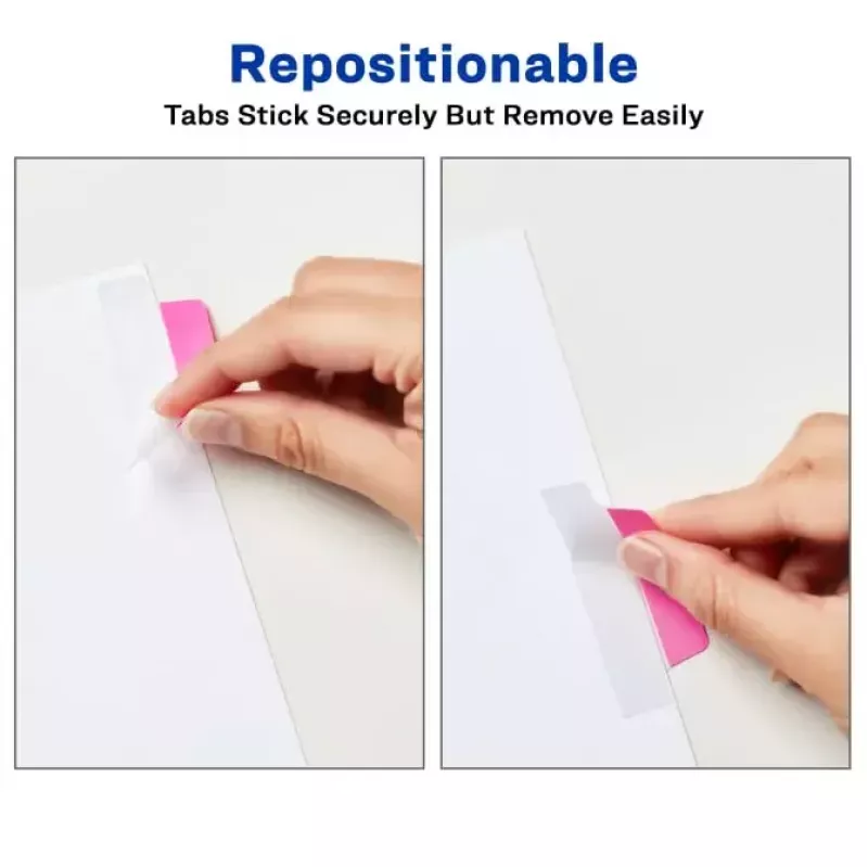 Separadores en blanco Avery Ultra Tabs Verde Naranja Rosa Amarillo 74767