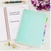 Separadores en blanco Avery Ultra Tabs 74769 Azul Verde Rosa Lila
