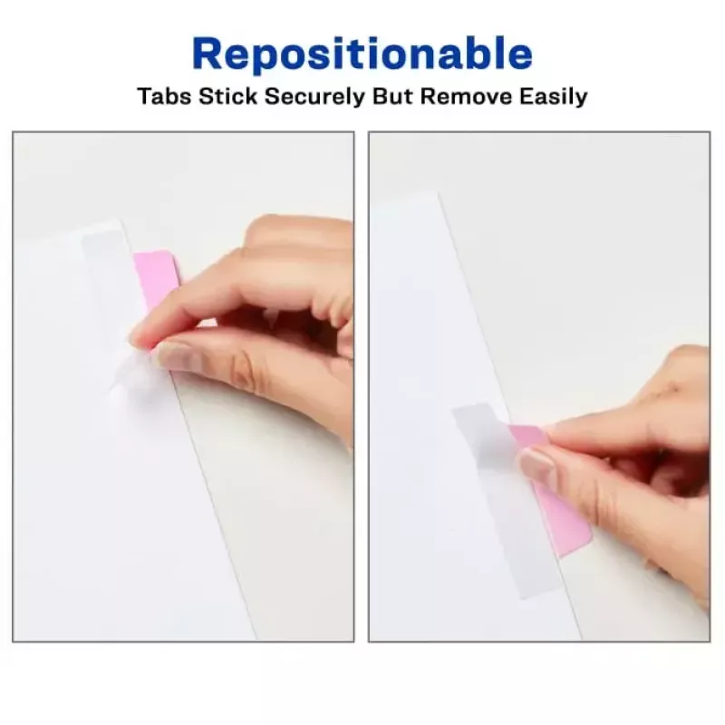 Separadores en blanco Avery Ultra Tabs 74769 Azul Verde Rosa Lila