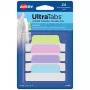 Separadores en blanco Avery Ultra Tabs 74769 Azul Verde Rosa Lila