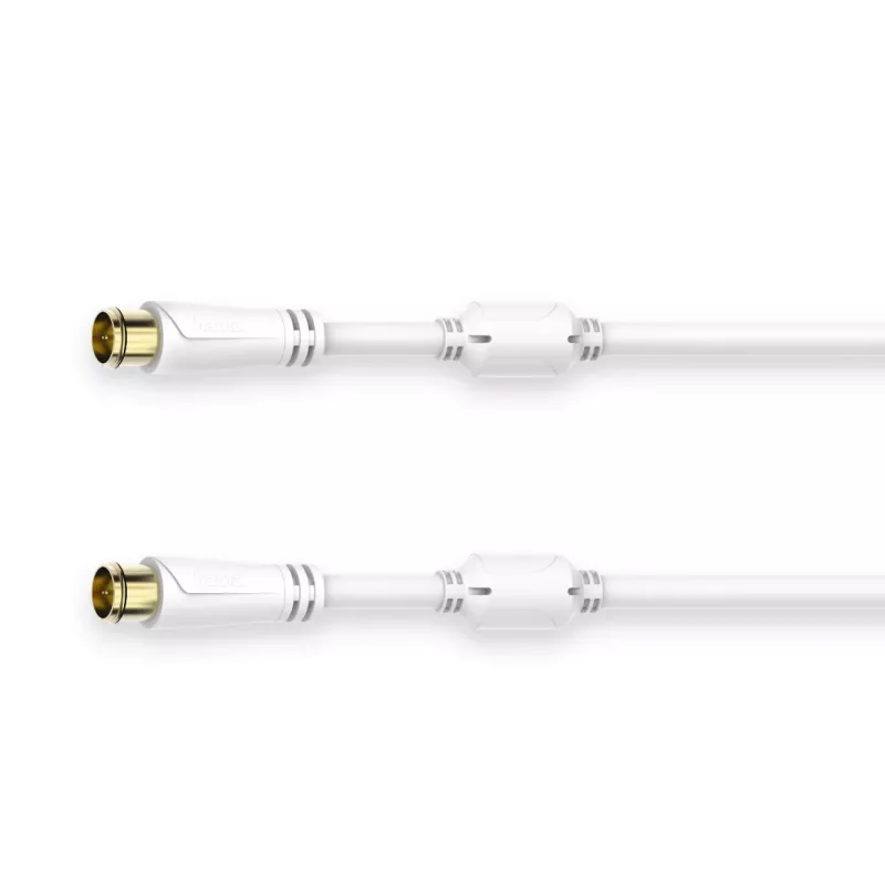 Cable coaxial Hama 00205034 1,5 m tipo F blanco