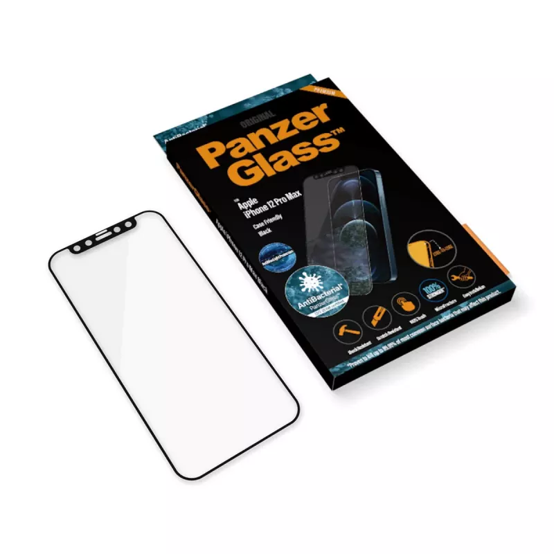 Protector de pantalla antiluz azul PanzerGlass ® Apple iPhone 12 Pro Max | sin bordes