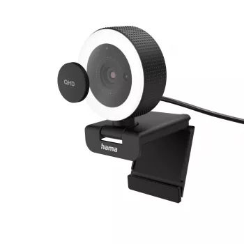 Hama C-850 Pro Webcam 4 MP 2560 x 1440 píxeles USB 2.0 Negro
