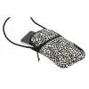 Funda Herlitz Spotted para móvil negra blanca universal