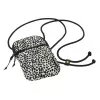 Funda Herlitz Spotted para móvil negra blanca universal