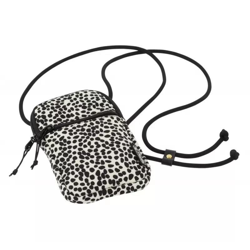 Funda Herlitz Spotted para móvil negra blanca universal