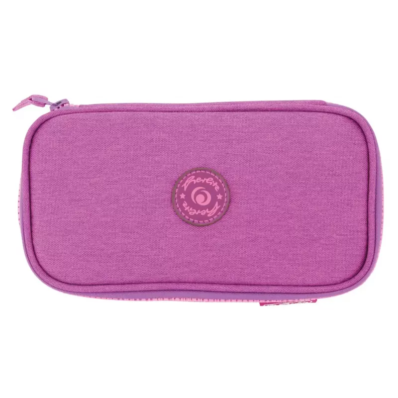 Estuche Herlitz beatBox ABC Soft poliéster rosa lila 225x120x70mm