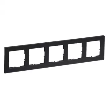 Legrand 765485 placa de pared/embellecedor de interruptor antracita